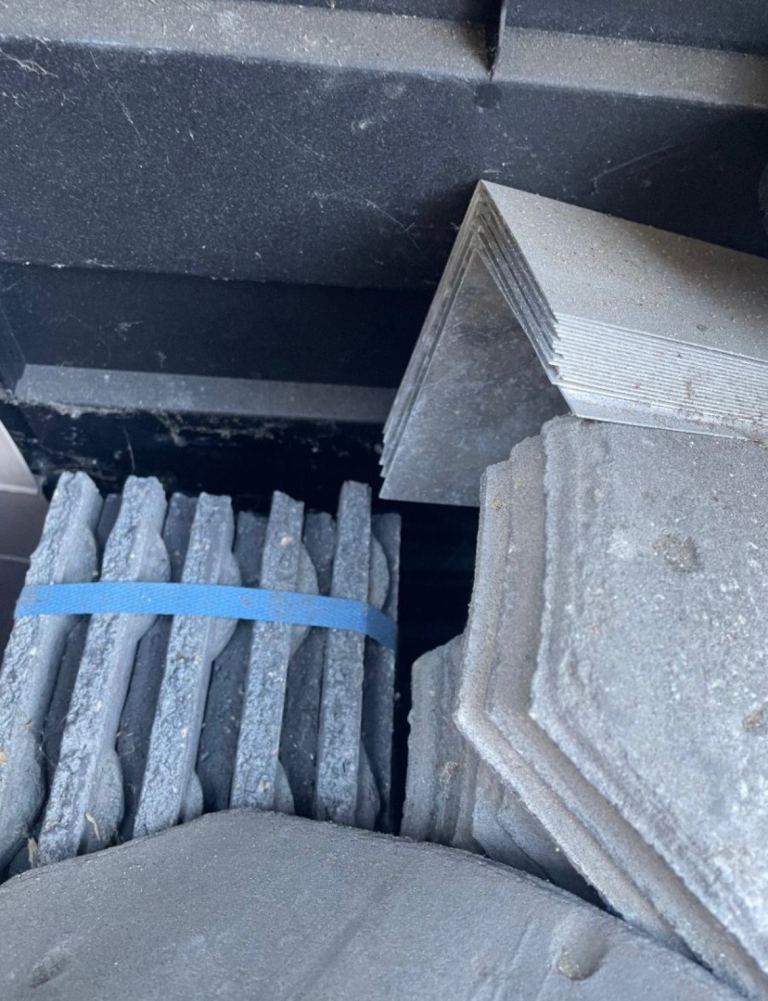 Brand New Marley Grey Roofing Tiles – Unused