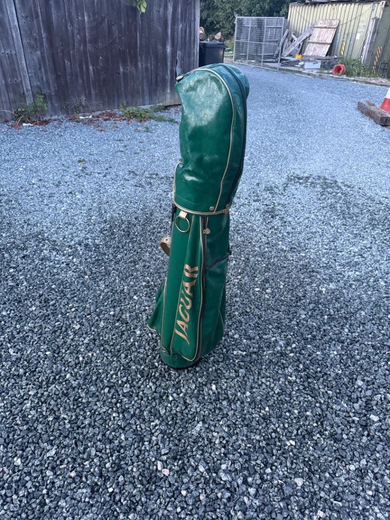 Jaguar Collection Golf Bag - Green, Fair Condition