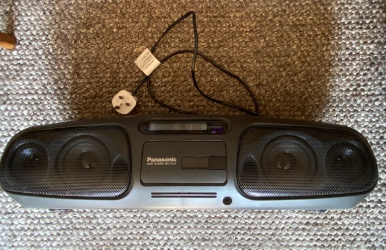 Panasonic Portable Radio, tape and CD Player Stereo System