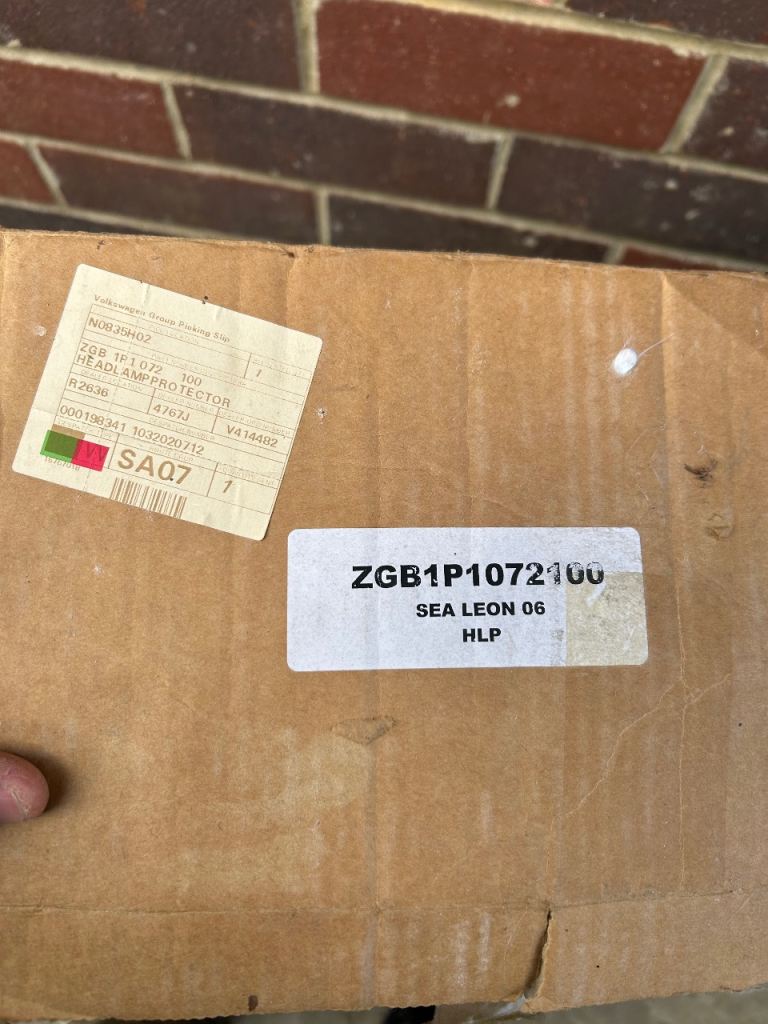 Seat Leon 06-09 Headlight Protectors (Altea)