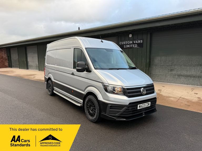 2023 VOLKSWAGEN CRAFTER TRENDLINE AUTO 2.0TDI 140 MWB SILVER ***VAT INCLUDED***