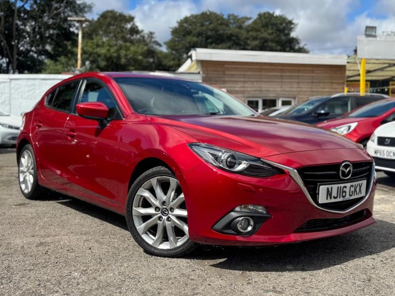 2016 Mazda Mazda3 2.2 SKYACTIV-D Sport Nav Euro 6 (s/s) 5dr HATCHBACK Diesel Manual