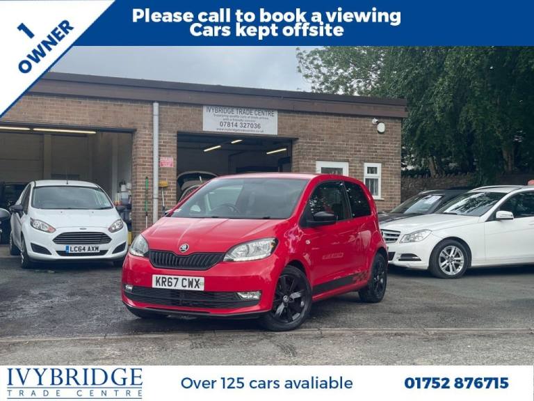 2017 67 SKODA CITIGO 1.0 MPI MONTE CARLO HATCHBACK 3DR PETROL MANUAL EURO 6 (60