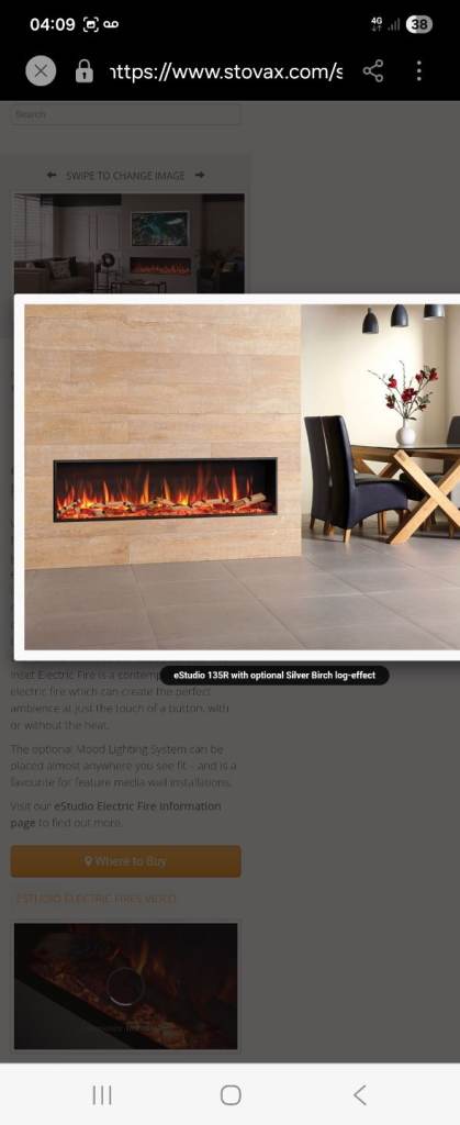 GAZCO ELECTRIC FIRE 🔥 