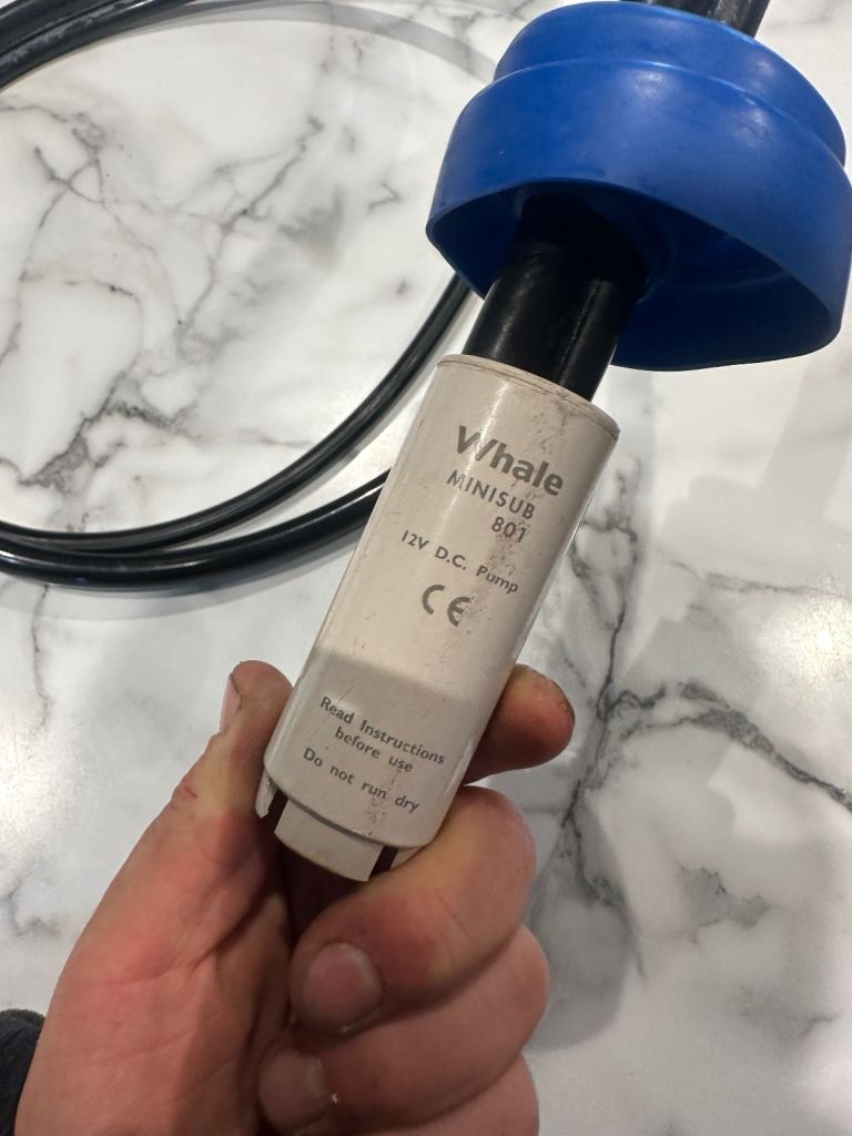 Whale water feed pump