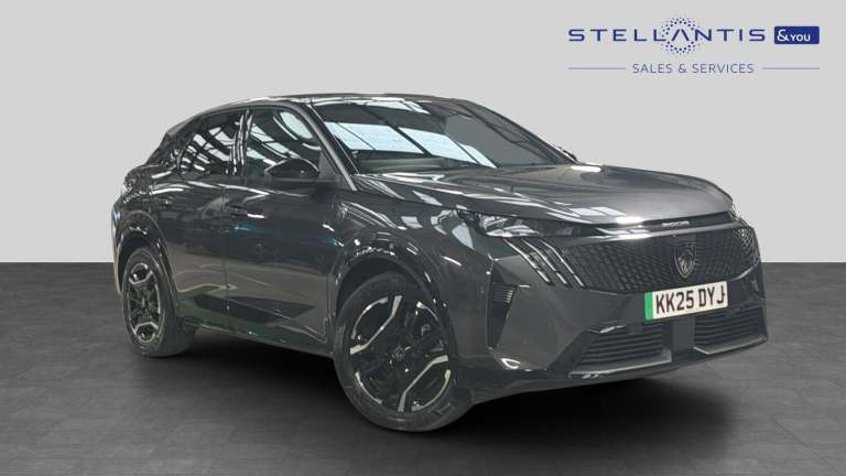 2025 Peugeot 3008 73kWh GT SUV 5dr Electric Auto (11kW Charger) (210 ps) SUV Electric Automatic