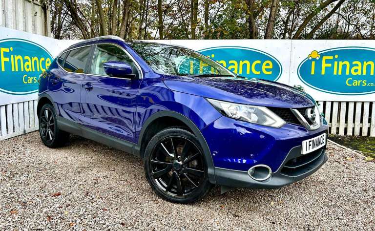 CAN'T GET CREDIT? CALL US! Nissan Qashqai 1.5 dCi Tekna, 2017, Manual - £149 DEPOSIT, £60 PER WEEK