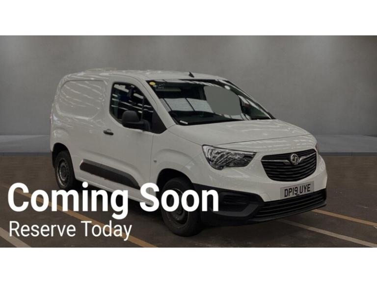 2019 Vauxhall Combo 2000 1.6 Turbo D 75ps H1 Edition Van PANEL VAN DIESEL Manual