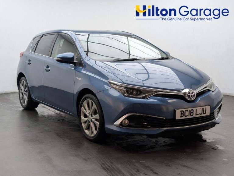 2018 Toyota Auris 1.8 VVT-h Excel Hatchback 5dr Petrol Hybrid CVT Euro 6 (s/s) (136 ps) PARKI HAT...