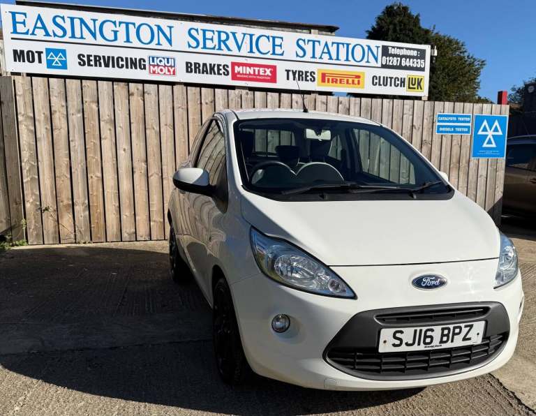 2016 Ford Ka 1.2 Zetec White Edition 3dr HATCHBACK Petrol Manual
