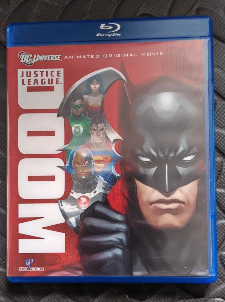 Justice League Doom Blu Ray DC 