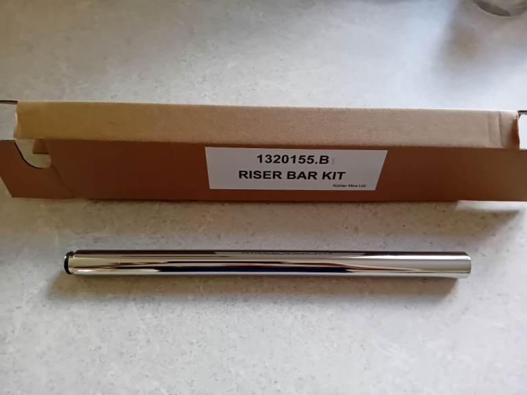 Mira atom shower riser bar