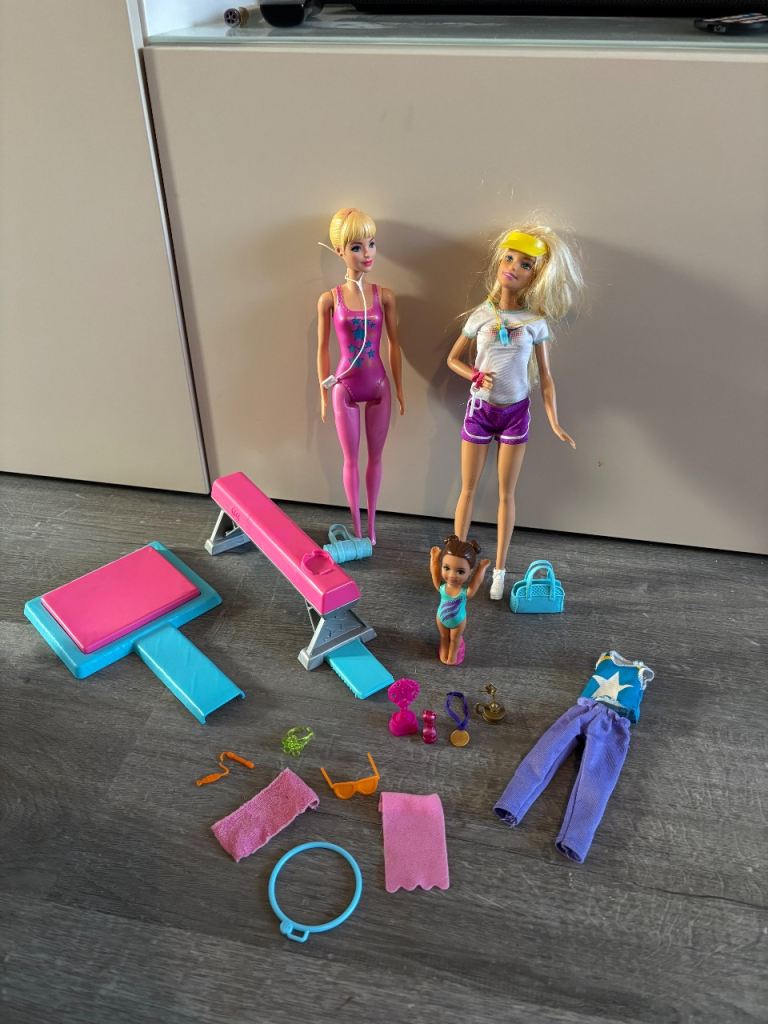 Barbie doll - gym 