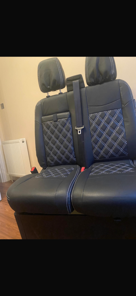 Transit Custom double seat with swivel mount