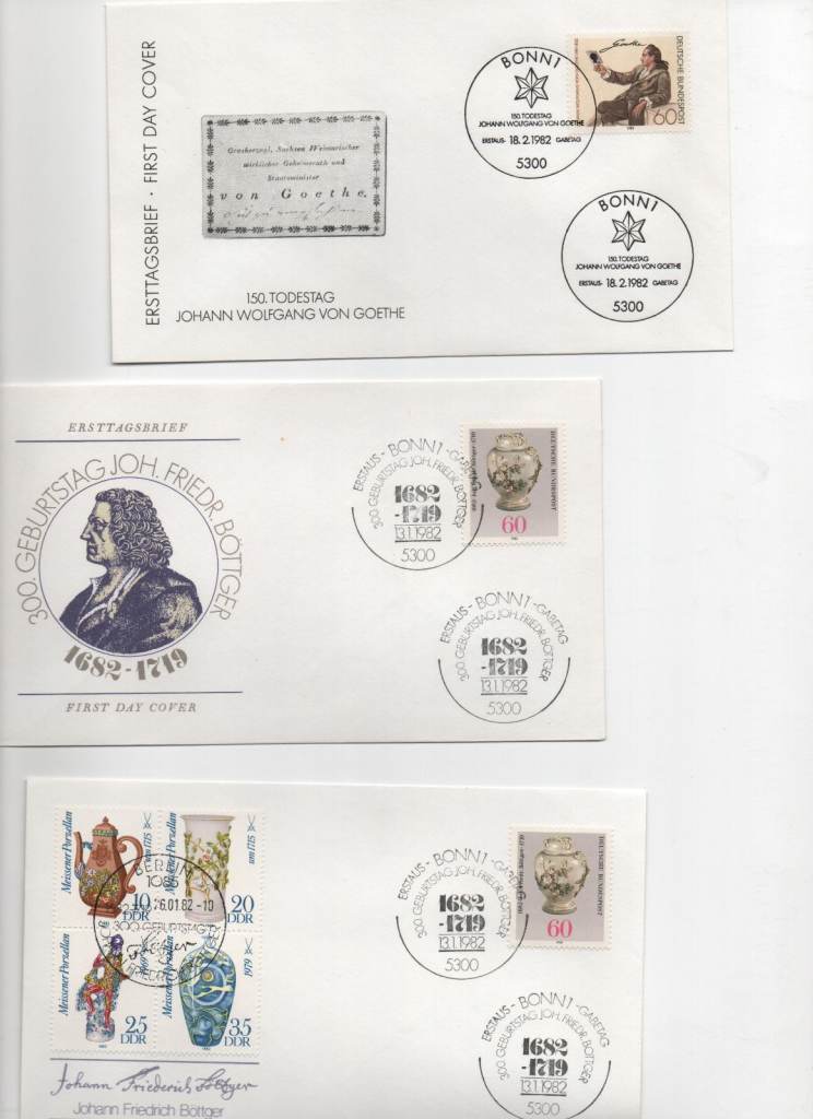 301 Germany first day covers