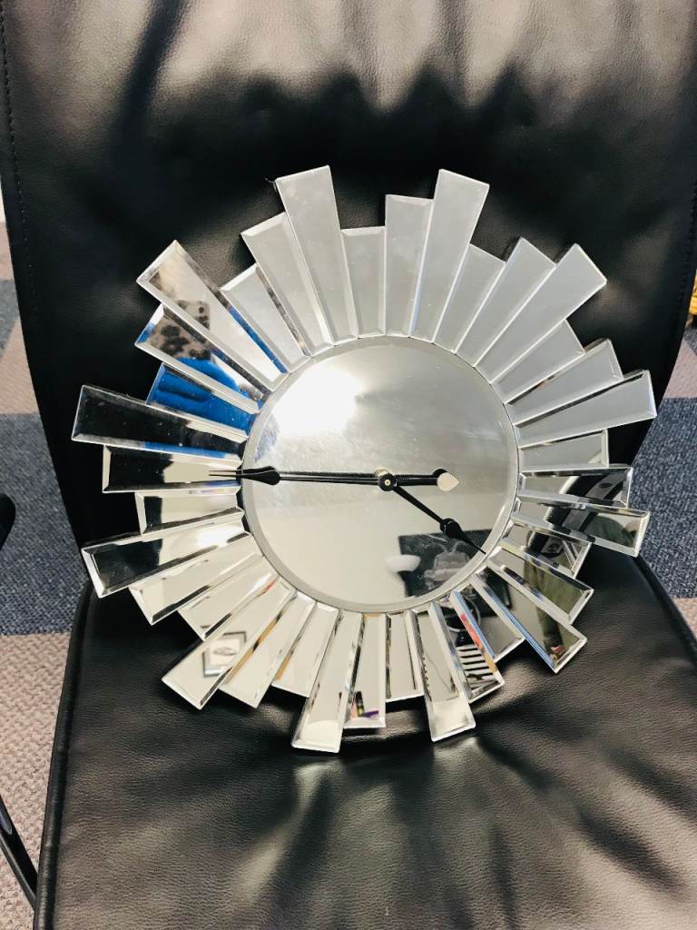 VENETIAN MIRROR WALL CLOCK