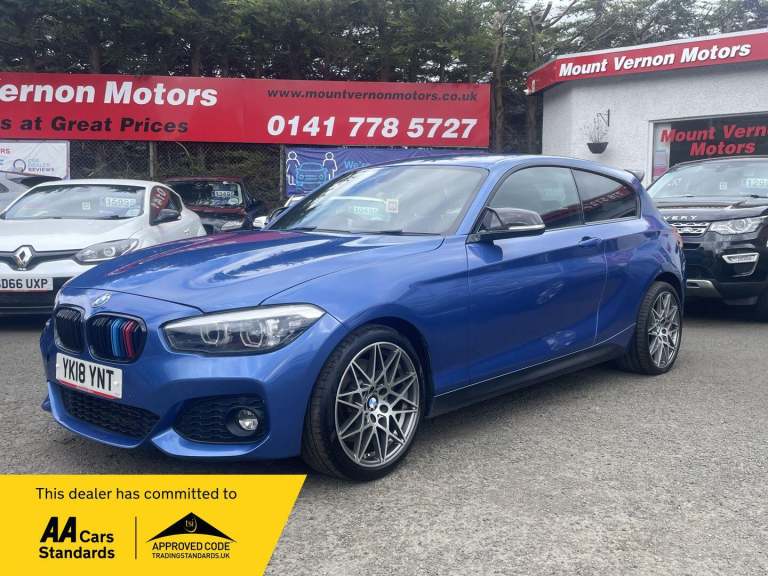 2018 BMW 1 Series 116d M Sport Shadow Ed 3dr Step Auto HATCHBACK DIESEL Automatic