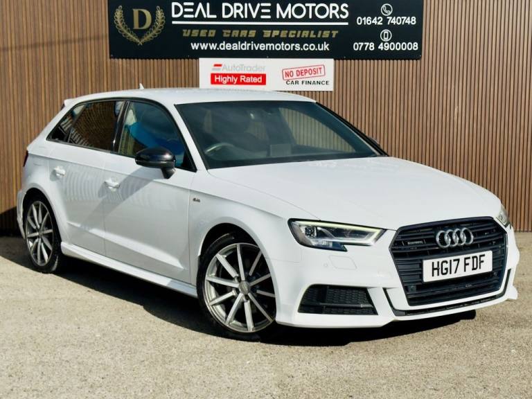 2017 Audi A3 2.0 TDI 184 Quattro Black Edition 5dr S Tronic HATCHBACK DIESEL Automatic