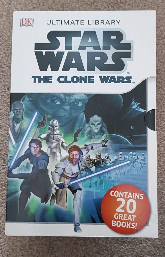 Star Wars The Clone Wars Ultimate Library 20 books boxset collection