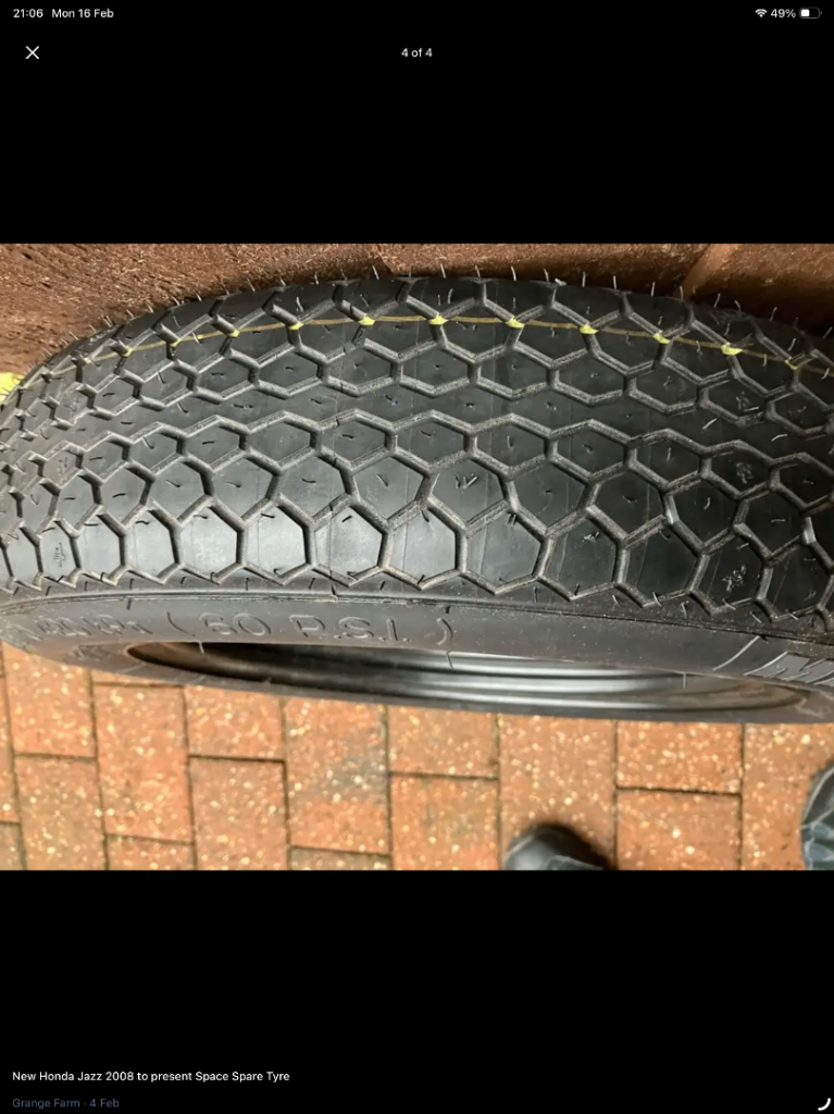 £30 New Honda spare wheel 
