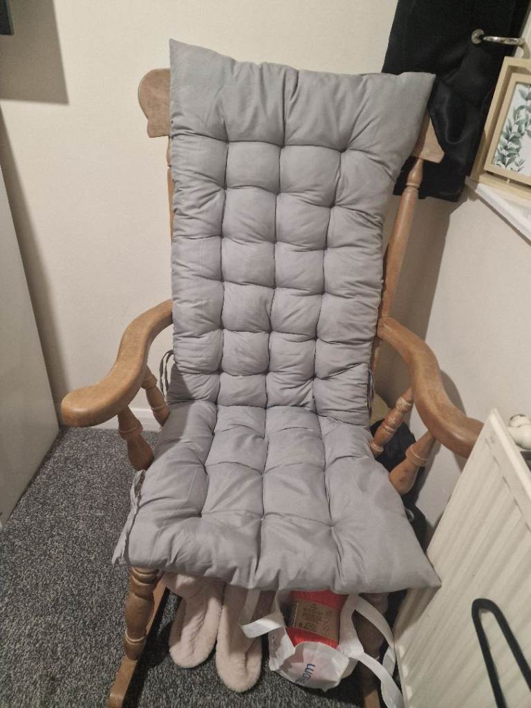 image for Wooden Rocking chair 