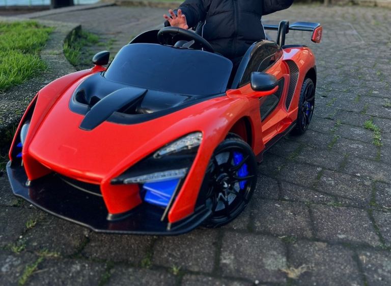 McLaren Red ride on electronic car 