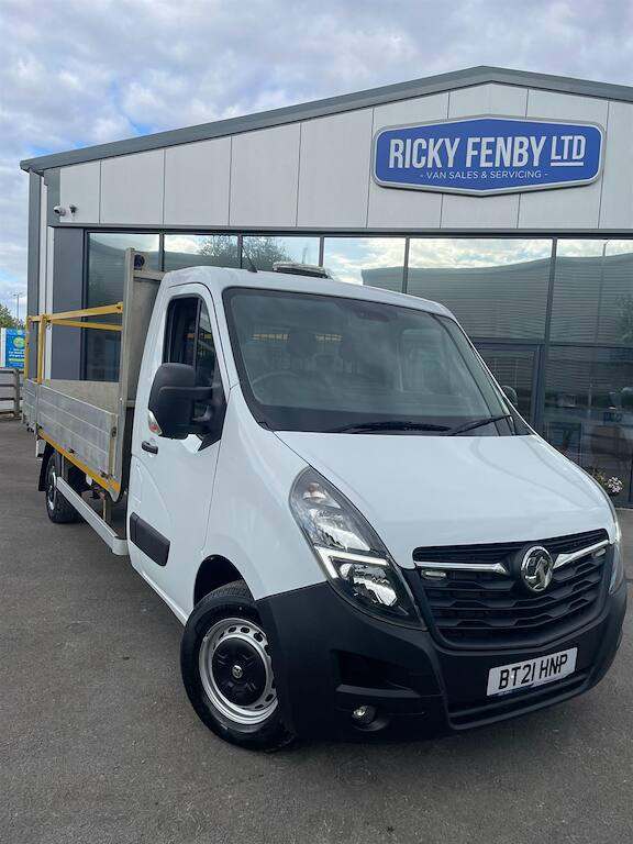 2021 Vauxhall Movano 2.3 CDTi 3500 BiTurbo RWD L3 H1 Euro 6 2dr Dropside Diesel Manual