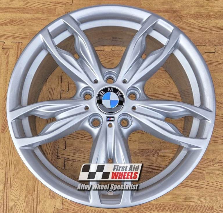 R267S Swap BMW M135i M140i M235i M240i 4x 18'' GENUINE STYLE 436M BRIGHT SILVER ALLOY WHEELS