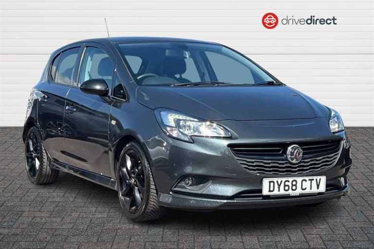 2018 Vauxhall Corsa 1.4 SRi Vx-line Nav Black 5dr HATCHBACK PETROL Manual
