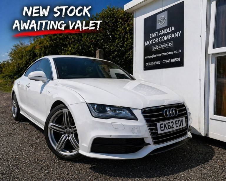 2012 Audi A7 3.0 TDI V6 S line Sportback 5dr Diesel S Tronic quattro Euro 5 (s/s) (204 p Hatchbac...
