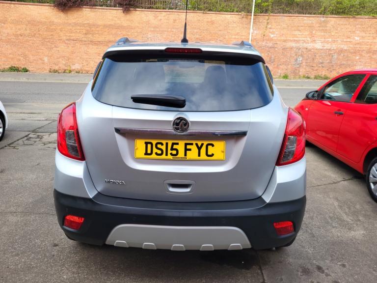 SILVER VAUXHALL MOKKA 1.6 SE LEATHER TRIM PARKING SENSORS CRUISE B/TOOTH 2015