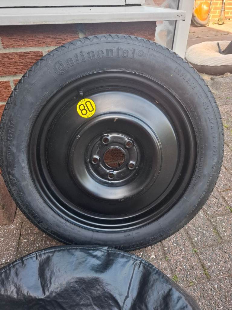 17"space saver wheel and continental tyre
