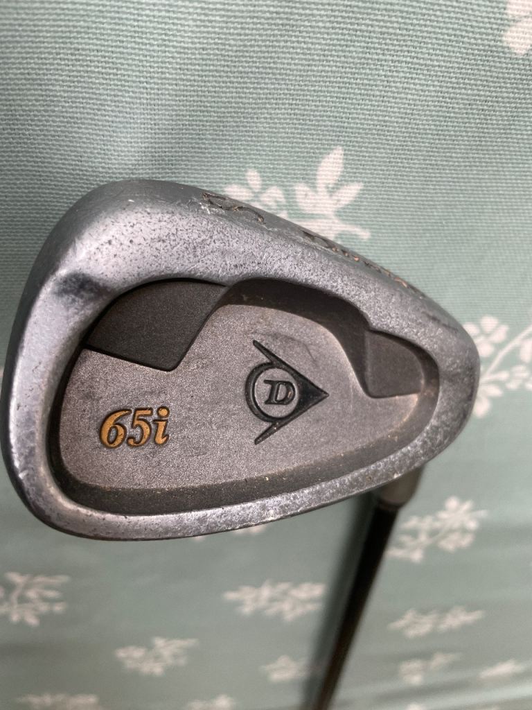Dunlop 65i 9 titanium wood and Sand Wedge Golf Clubs