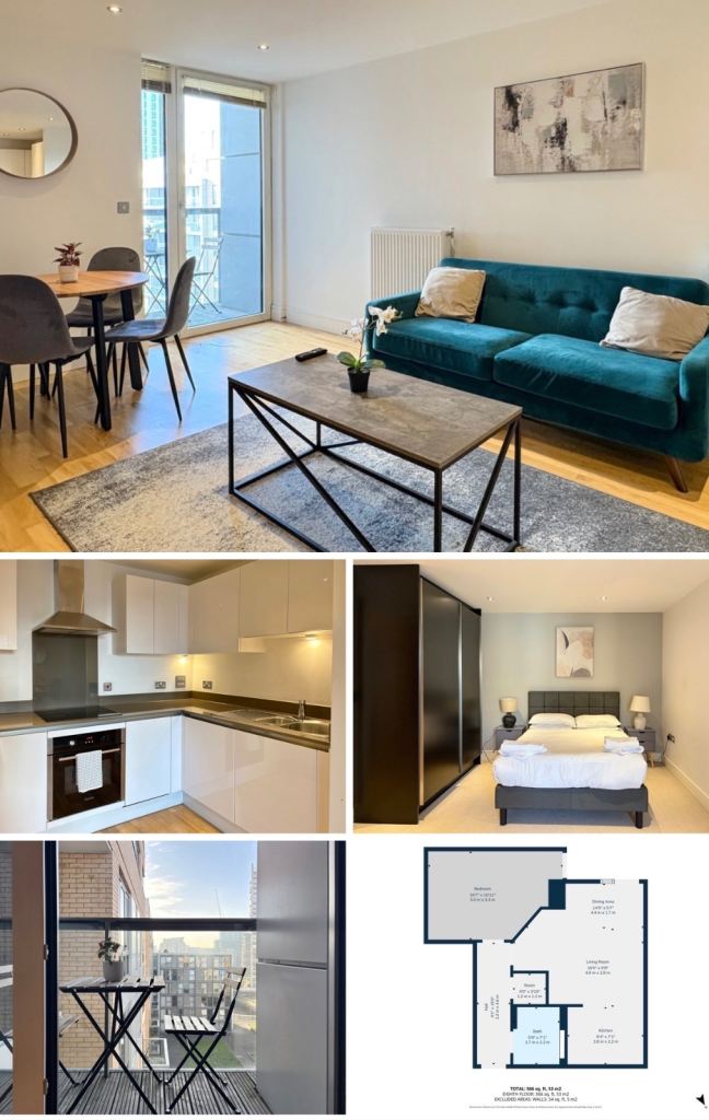 1 bedroom apartment to rent in Greenwich company let alloeed