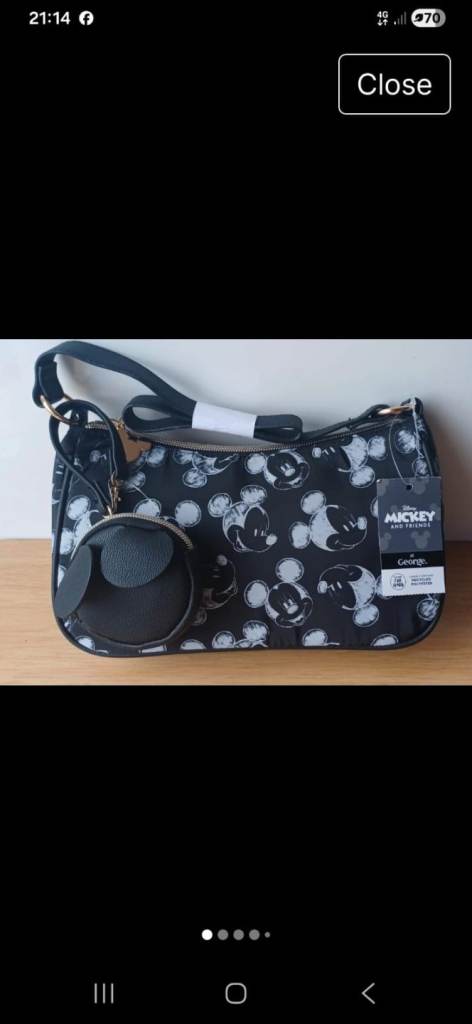 Mickey mouse bag 