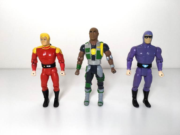 1985 Defenders Of The Earth Vintage Action Figures Rare Lothar - The Phantom - Flash Gordon Galoob