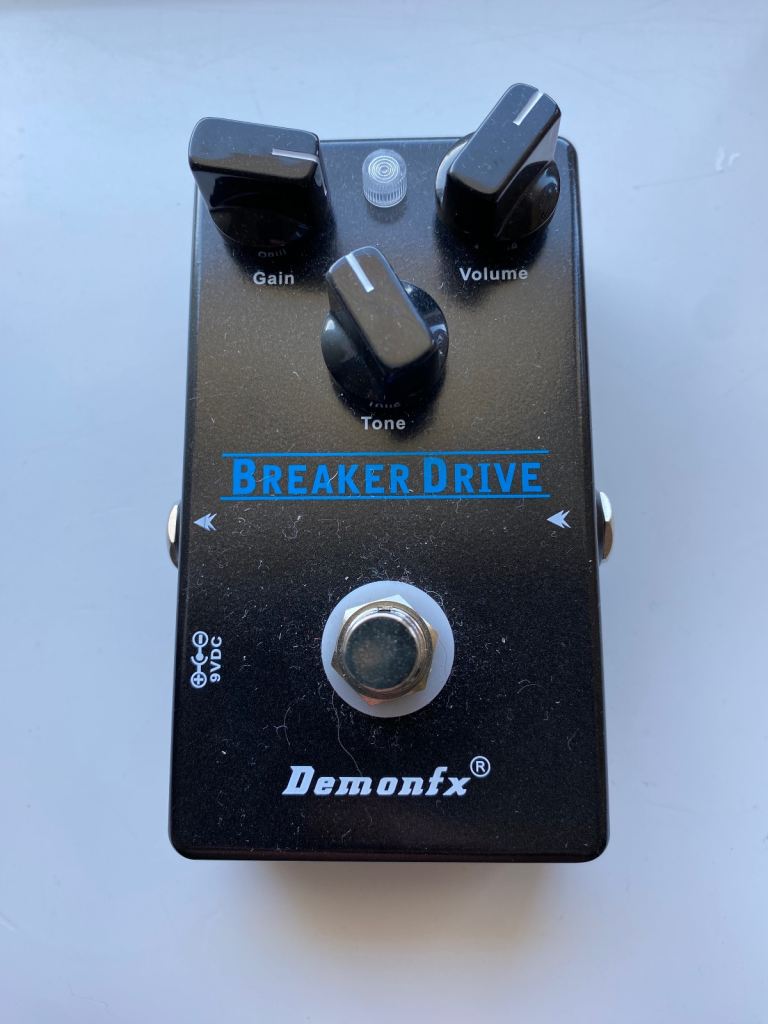 Breaker drive Marshall blues breaker clone pedal by demon fx 