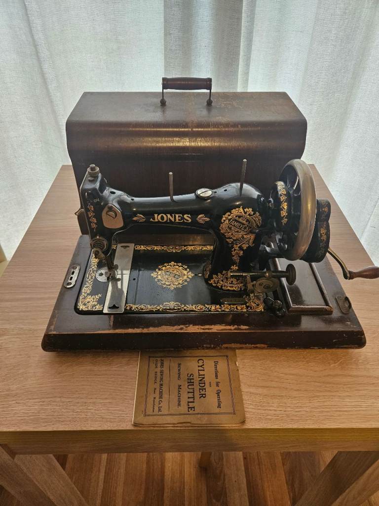 Vintage Jones Sewing Machine