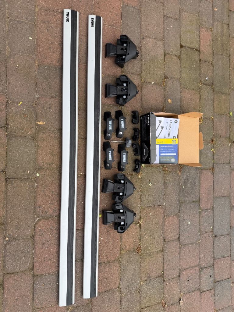 Thule evo wing bars roof rack 