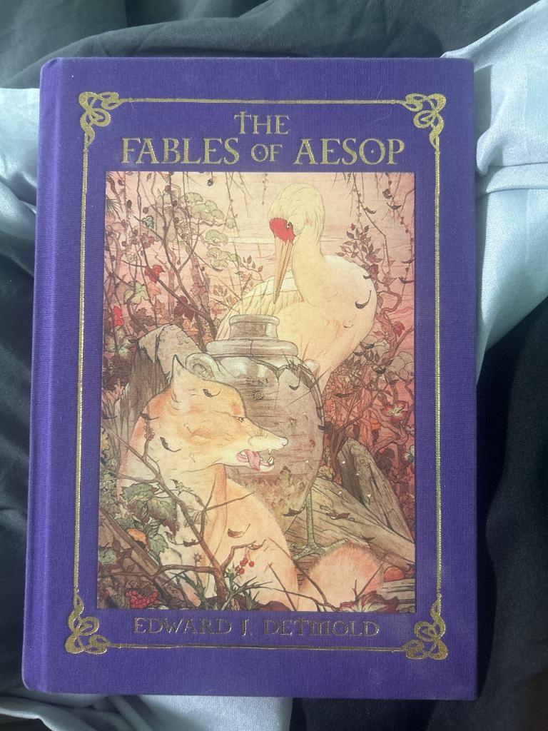 The Fables of Aesop – Edward J. Detmold Illustrated Hardcover – Calla Editions
