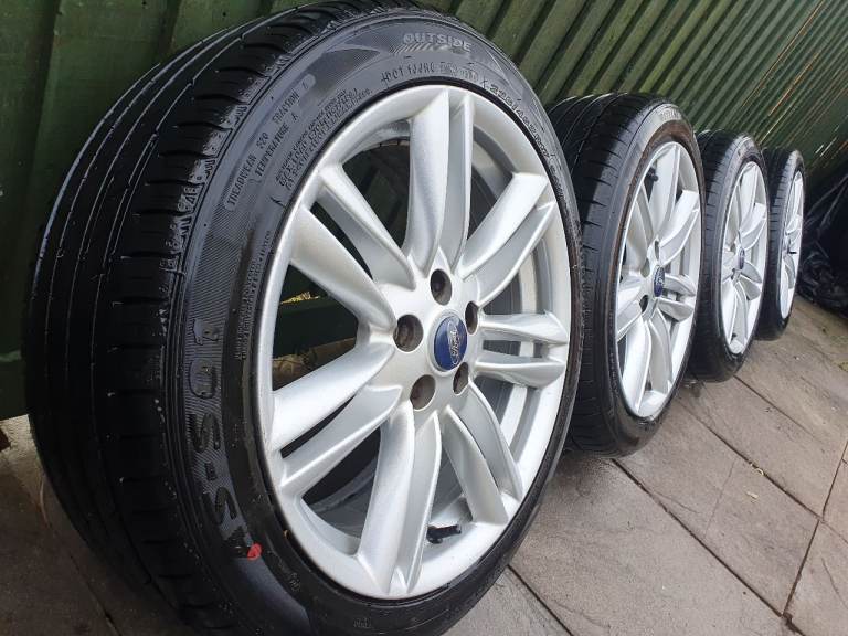 17"ALLOY WHEELS for TRANSIT CONNECT (2004 - 2023) TOURNEO CONNECT (2004-2023) in perfect condition