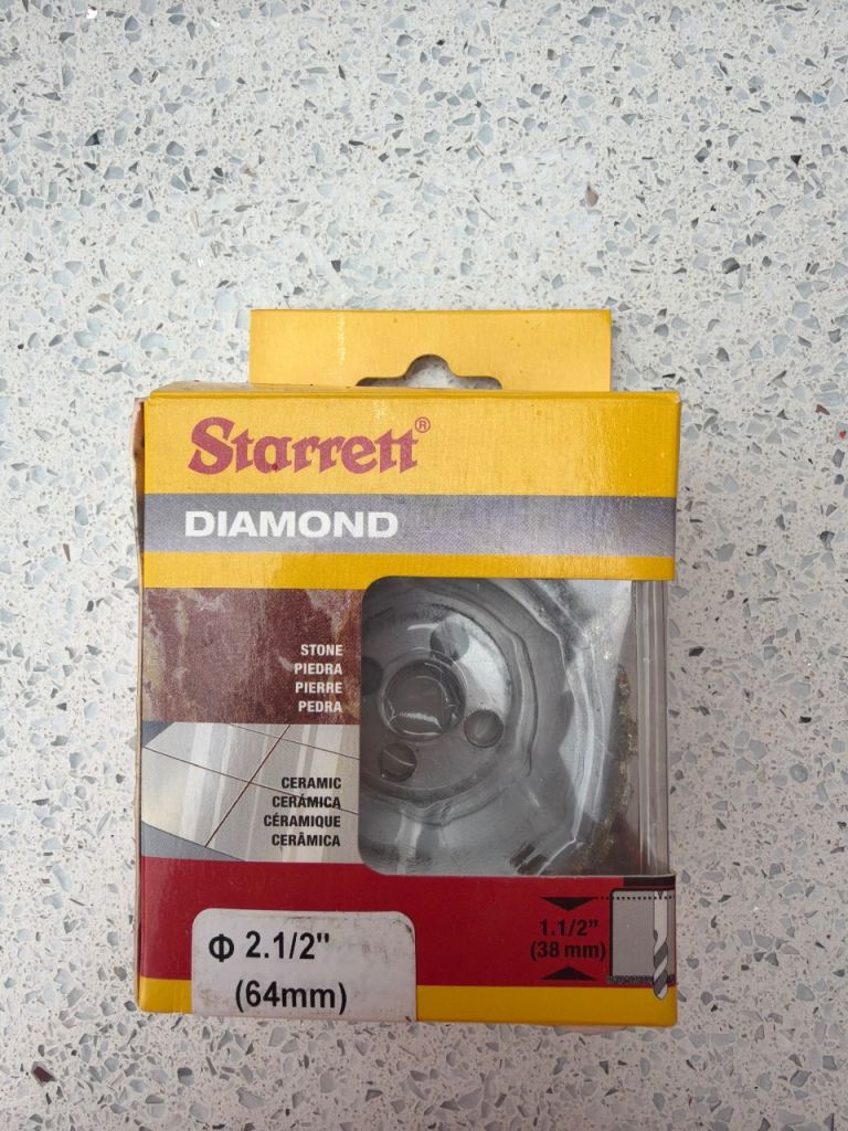 Starrett Diamond Grit Hole Saw