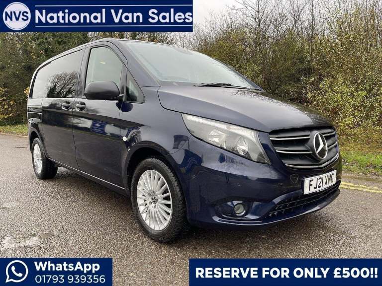 2021 Mercedes-Benz Vito 2.0 116 CDI Premium Crew Van G-Tronic RWD L1 Euro 6 (s/s) 5dr PANEL VAN D...
