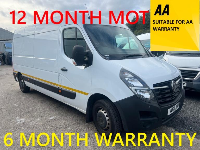 2021 Vauxhall Movano 2.3 Turbo D 135ps H2 Van PANEL VAN Diesel Manual