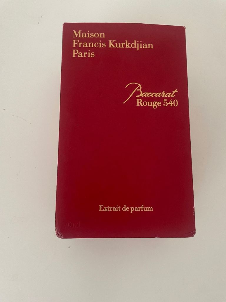 MFK Baccarat Rouge 540 not used 70ml