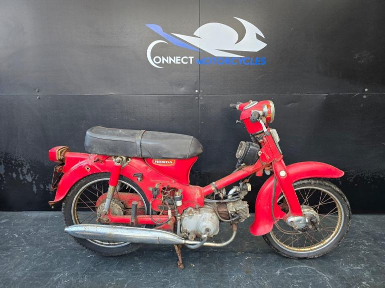 HONDA C90 1981 CLASSIC RESTORATION PROJECT/ SPARES & REPAIRS HPI CLEAR