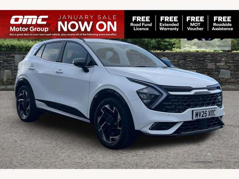 2025 Kia Sportage 1.6T GDi 157 48V ISG GT-Line 5dr ESTATE Petrol/Electric Hybrid Manual