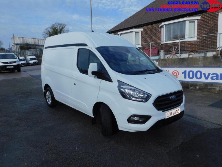 2022 Ford Transit Custom 2.0 EcoBlue 130ps High Roof Limited Van Auto PANEL VAN DIESEL Automatic