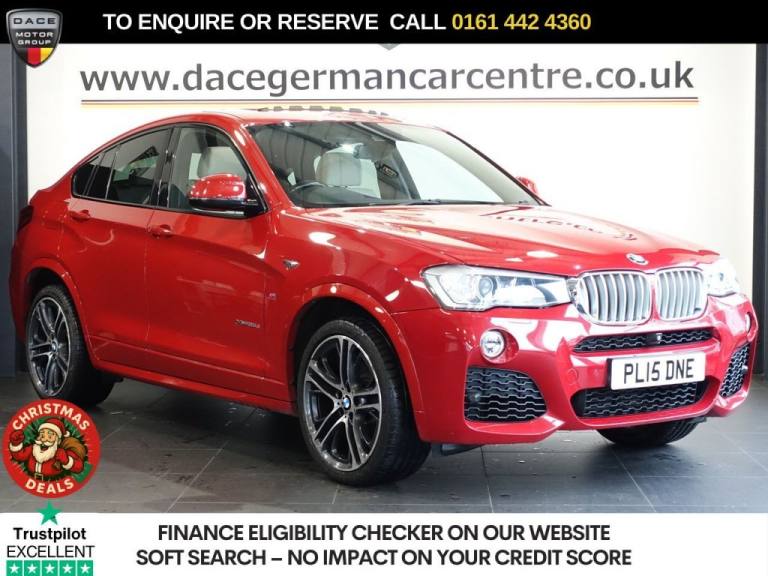 2015 BMW X4 3.0 35d M Sport SUV 5dr Diesel Auto xDrive Euro 6 (s/s) (313 ps) £10K EXTRA COUPE Die...