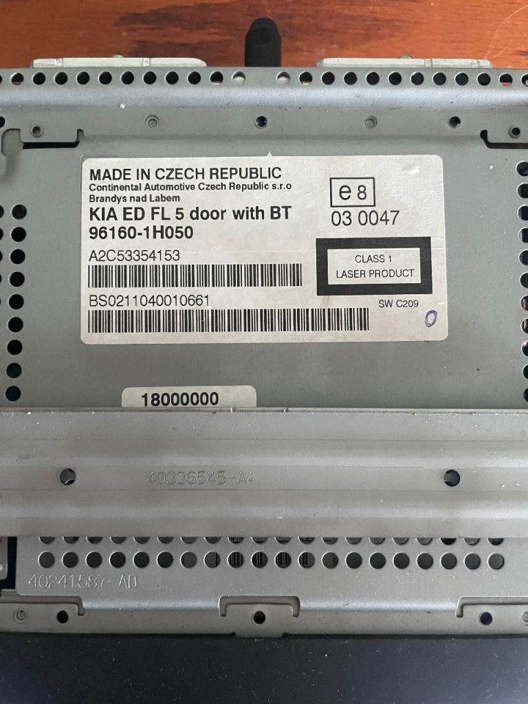 BT car radio